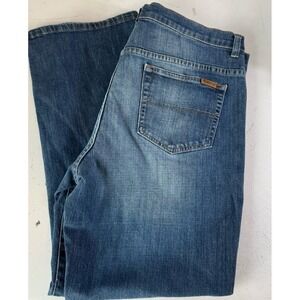 Pendleton Jeans Men's 38x30 Blue Denim Straight Leg Zip Fly Five Pocket